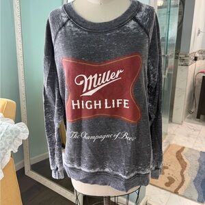 Recycled Karma Dark Gray Sweatshirt